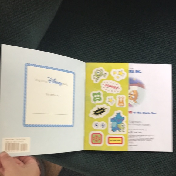 Disney Pixar monsters Inc. children’s book and stickers - Picture 3 of 14
